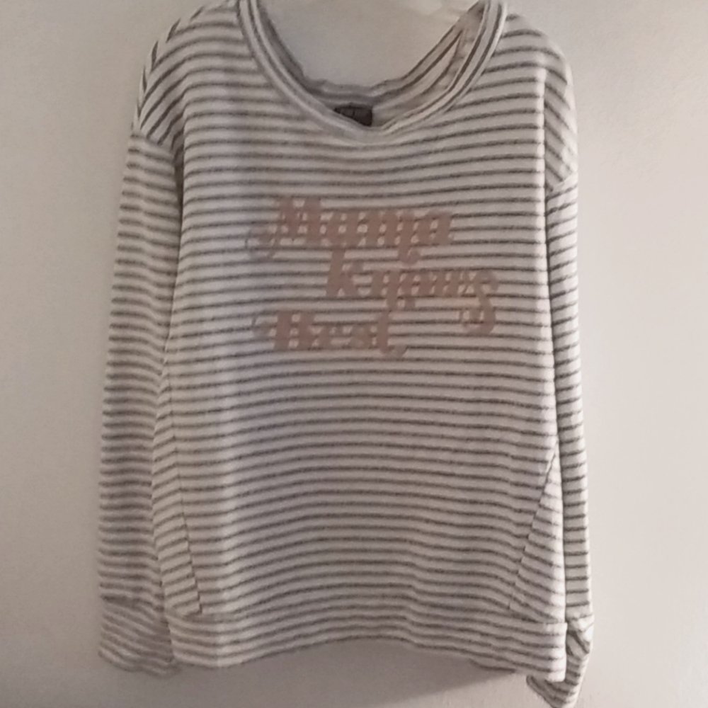 Blank Paige striped sweatshirt size L